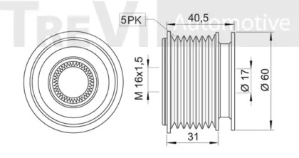 TREVI AUTOMOTIVE AP1033