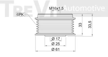 TREVI AUTOMOTIVE AP1034