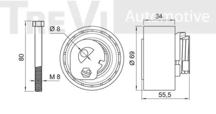 TREVI AUTOMOTIVE TD1678