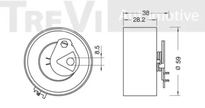 TREVI AUTOMOTIVE TD1428