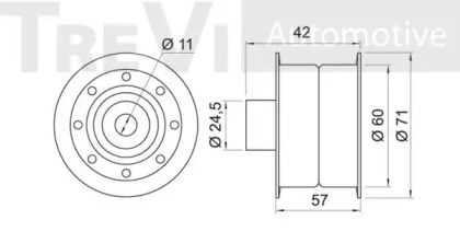 TREVI AUTOMOTIVE TD1429