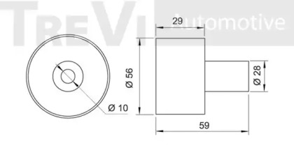 TREVI AUTOMOTIVE TD1430