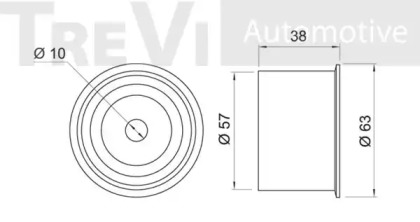 TREVI AUTOMOTIVE TD1431