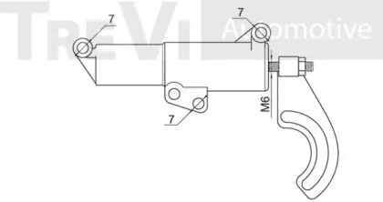TREVI AUTOMOTIVE TD1665