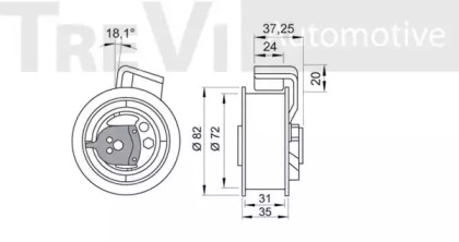 TREVI AUTOMOTIVE TD1323