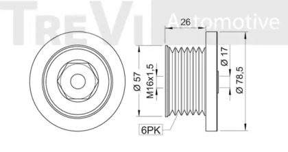 TREVI AUTOMOTIVE AP1053