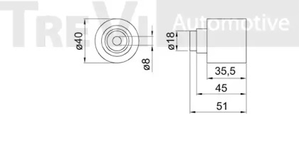 TREVI AUTOMOTIVE TD1560