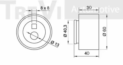 TREVI AUTOMOTIVE TD1278