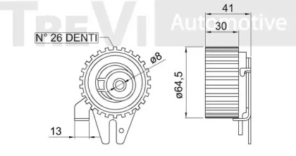 TREVI AUTOMOTIVE TD1744