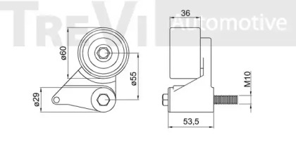 TREVI AUTOMOTIVE TD1748