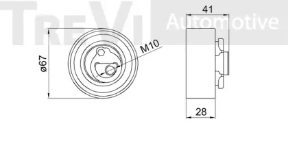 TREVI AUTOMOTIVE TD1753