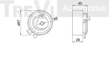 TREVI AUTOMOTIVE TD1754