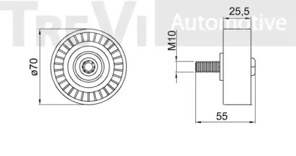 TREVI AUTOMOTIVE TD1755