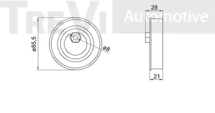 TREVI AUTOMOTIVE TD1763