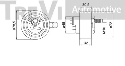 TREVI AUTOMOTIVE TD1767