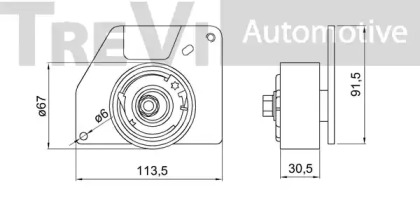 TREVI AUTOMOTIVE TD1774