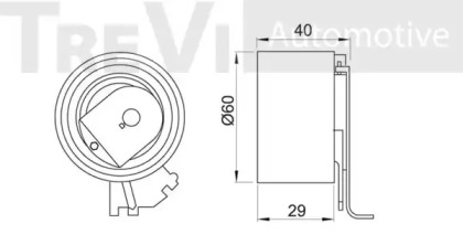 TREVI AUTOMOTIVE TD1619