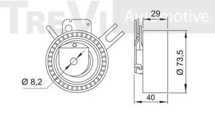 TREVI AUTOMOTIVE TD1641