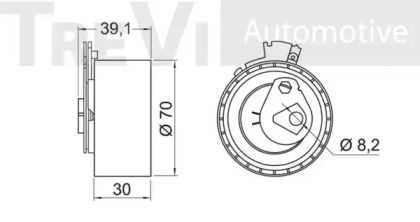 TREVI AUTOMOTIVE TD1642