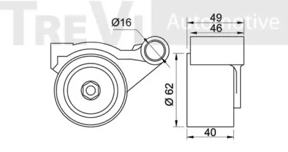 TREVI AUTOMOTIVE TD1442