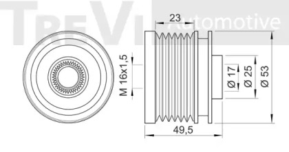 TREVI AUTOMOTIVE AP1166