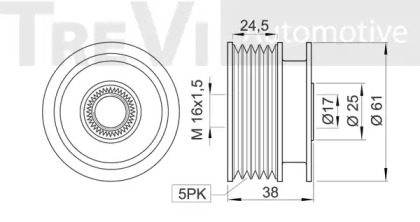 TREVI AUTOMOTIVE AP1169