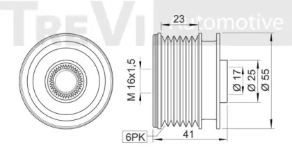 TREVI AUTOMOTIVE AP1172