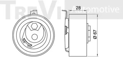 TREVI AUTOMOTIVE TD1632