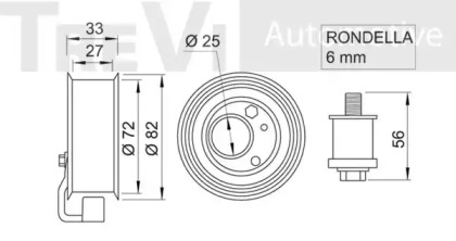 TREVI AUTOMOTIVE TD1014