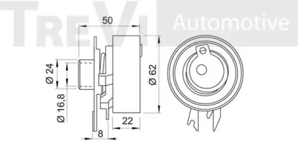 TREVI AUTOMOTIVE TD1024