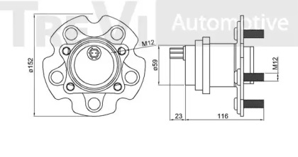 TREVI AUTOMOTIVE WB1008