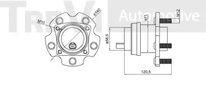 TREVI AUTOMOTIVE WB1010