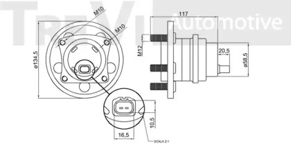 TREVI AUTOMOTIVE WB1013