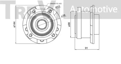 TREVI AUTOMOTIVE WB1015