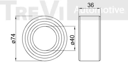 TREVI AUTOMOTIVE WB1018