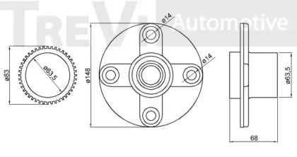 TREVI AUTOMOTIVE WB1019