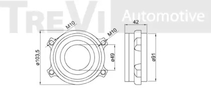 TREVI AUTOMOTIVE WB1024