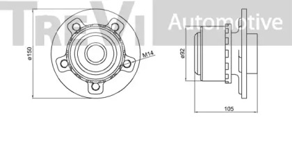 TREVI AUTOMOTIVE WB1026