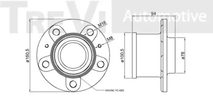 TREVI AUTOMOTIVE WB1034