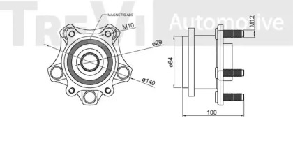 TREVI AUTOMOTIVE WB1052