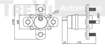 TREVI AUTOMOTIVE WB1054