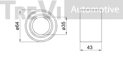 TREVI AUTOMOTIVE WB1055