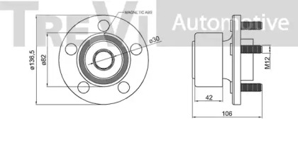 TREVI AUTOMOTIVE WB1061