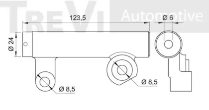 TREVI AUTOMOTIVE TD1672