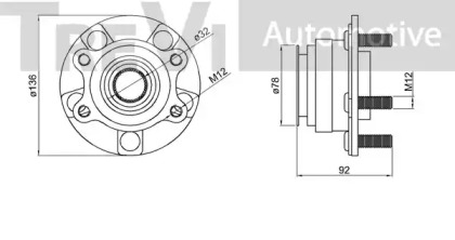 TREVI AUTOMOTIVE WB1076