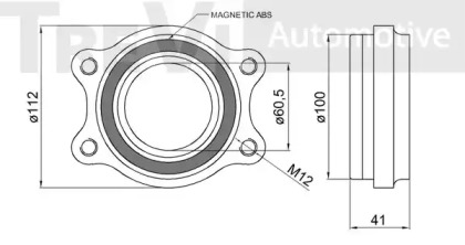 TREVI AUTOMOTIVE WB1087