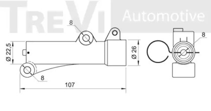 TREVI AUTOMOTIVE TD1663