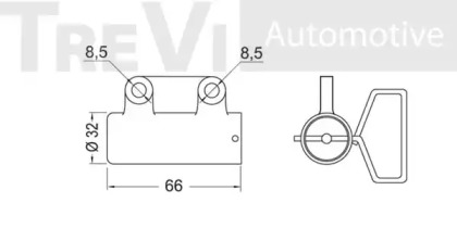 TREVI AUTOMOTIVE TD1689