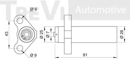 TREVI AUTOMOTIVE TD1674