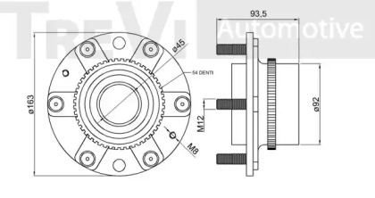 TREVI AUTOMOTIVE WB1101